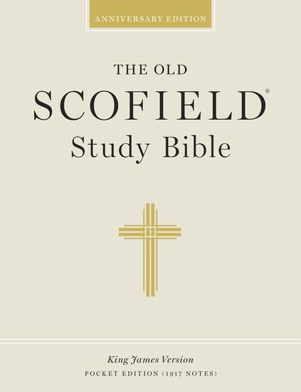 The Old Scofield Study Bible, KJV, Pocket Edition,Used