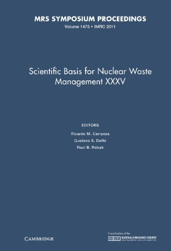 Scientific Basis For Nuclear Waste Management Xxxv: Volume 1475 (Mrs Proceedings),Used