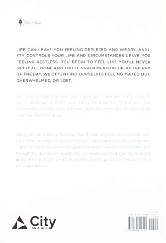 Don't Give Up (Journal),Used