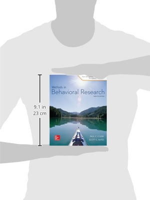 Methods in Behavioral Research (B&B Psychology) Standalone Book,Used