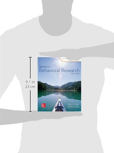 Looseleaf for Methods in Behavioral Research,Used