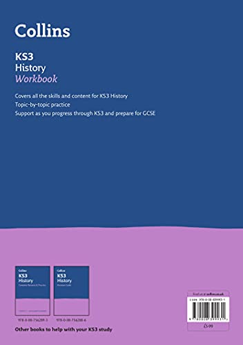 KS3 History Workbook,Used