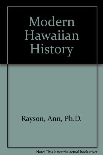 Modern Hawaiian History