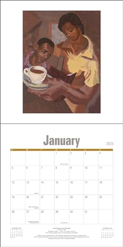 National Museum of African American History and Culture 2025 Wall Calendar,Used