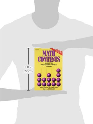 Math Contests: Grades 7 & 8 (And Algebra Course 1), Volume 5,Used