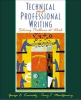 Professional And Technical Writing: Problem Solving At Work,Used