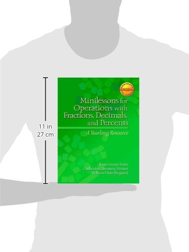 Minilessons for Operations with Fractions, Decimals, and Percents: A Yearlong Resource (Context for Learning Math),New
