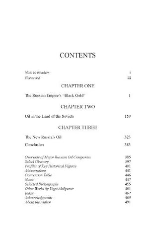Oil of Russia: Past, Present & Future,Used