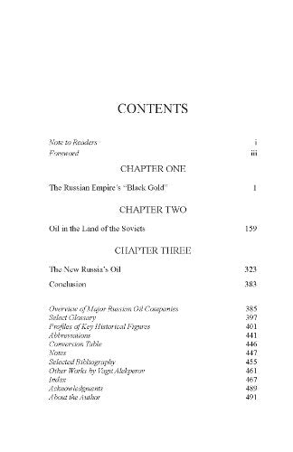 Oil of Russia: Past, Present & Future,Used