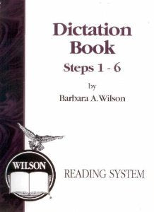 Dictation Book Steps 16 Wilson Reading System,Used