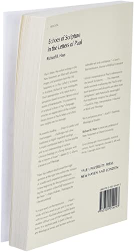Echoes Of Scripture In The Letters Of Paul,Used