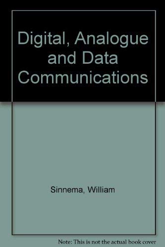 Digital, Analog, and Data Communication,Used