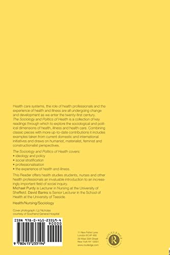 The Sociology and Politics of Health,Used