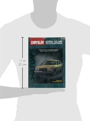 Dodge Aspen and Volare, 197680 (Chilton Total Car Care Series Manuals),New