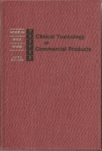Clinical Toxicology Of Commercial Products