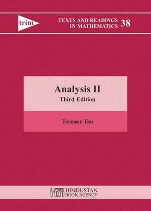 Analysis II: Third Edition (Texts and Readings in Mathematics),Used
