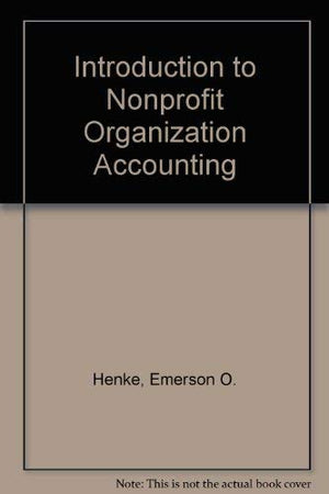 Introduction to nonprofit organization accounting,Used