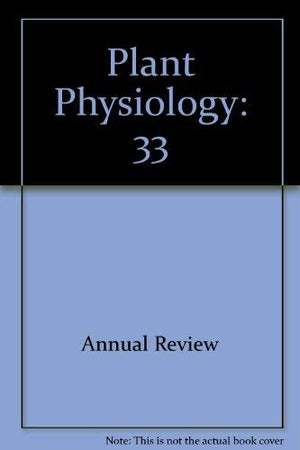 Annual Review of Plant Physiology,Used