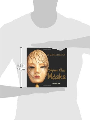 A Collection Of Polymer Clay Masks,Used