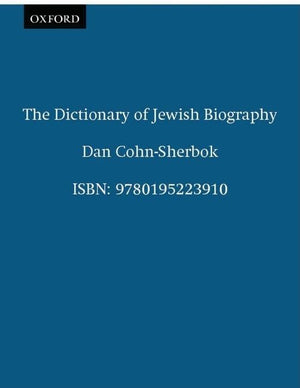 The Dictionary of Jewish Biography,Used