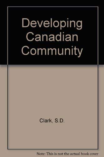 The developing Canadian community,Used