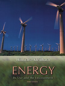 Energy: Its Use and the Environment,Used