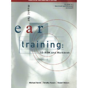 Music For Ear Training: Cdrom And Workbook,Used