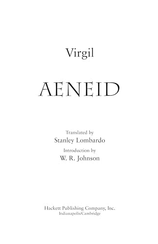 Aeneid (Hackett Classics)