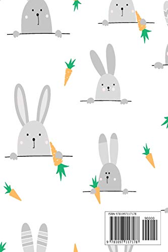 Address Book: For Contacts, Addresses, Phone, Email, Note,Emergency Contacts,Alphabetical Index With Cute Seamless Pattern Hares,Used
