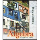 Elementary and Intermediate Algebra: A Combined Course (with Digital Video Companion),Used