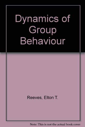 The dynamics of group behavior,Used