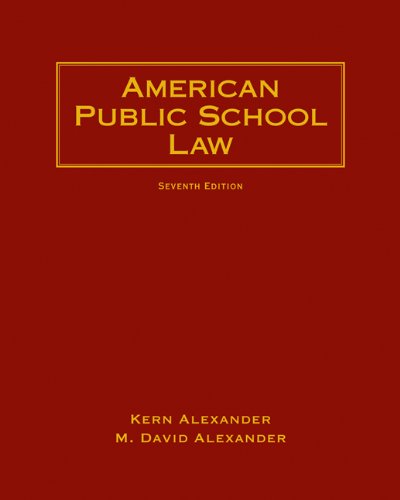 American Public School Law,New