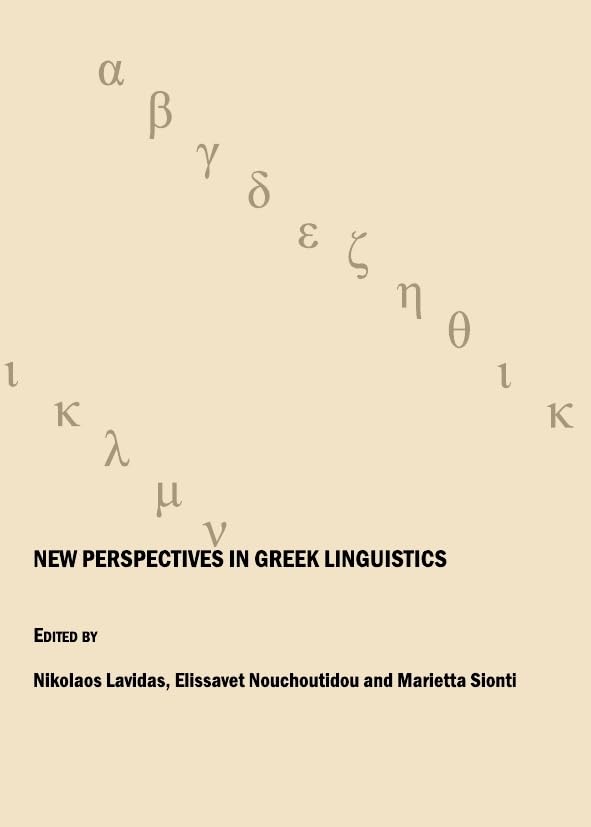 New Perspectives in Greek Linguistics,Used
