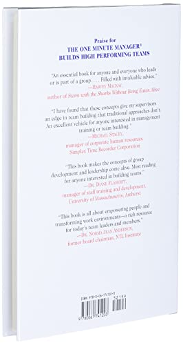 The One Minute Manager Builds High Performing Teams: New and Revised Edition,Used