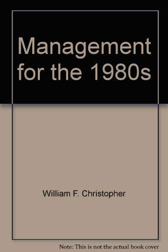 Management for the 1980s,Used