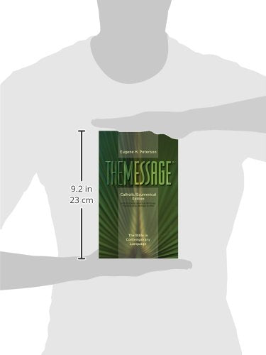The Message Catholic/Ecumenical Edition (Hardcover, Green): The Bible in Contemporary Language,Used