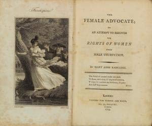 The Female Advocate 1799 (Revolution and Romanticism, 17891834),Used