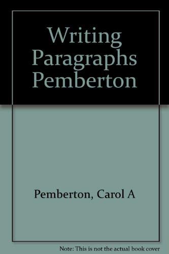 Writing Paragraphs,Used