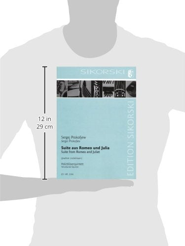 Suite from Romeo and Juliet: Woodwind Quintet Score and Parts,Used