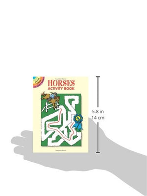 Horses Activity Book (Dover Little Activity Books: Animals),Used