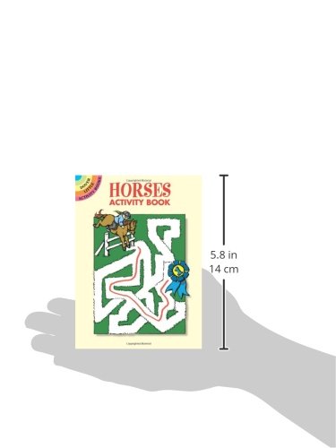 Horses Activity Book (Dover Little Activity Books: Animals),Used