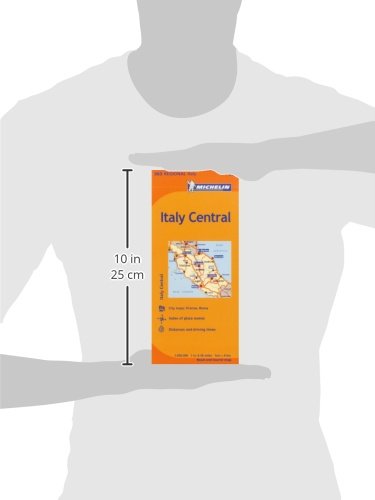 Michelin Italy: Central Map 563 (Maps/Regional (Michelin)),Used