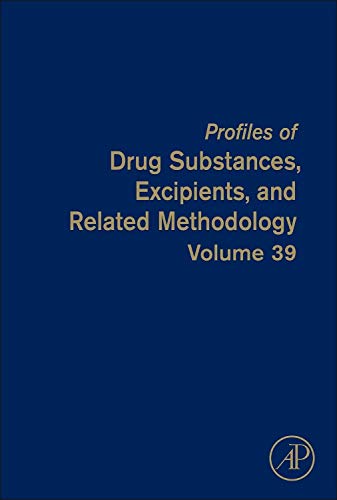 Profiles of Drug Substances, Excipients and Related Methodology (Volume 39),New