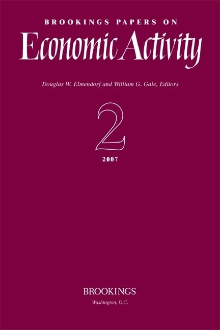 Brookings Papers on Economic Activity 2:2007,Used