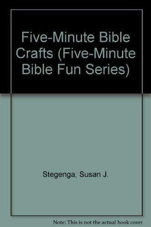 Five Minute Bible Crafts,Used