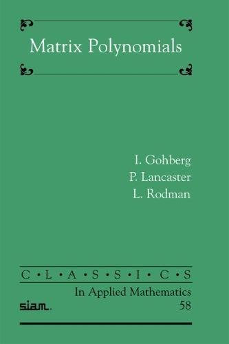 Matrix Polynomials (Classics in Applied Mathematics),Used