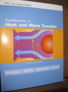 Fundamentals of Heat and Mass Transfer,Used