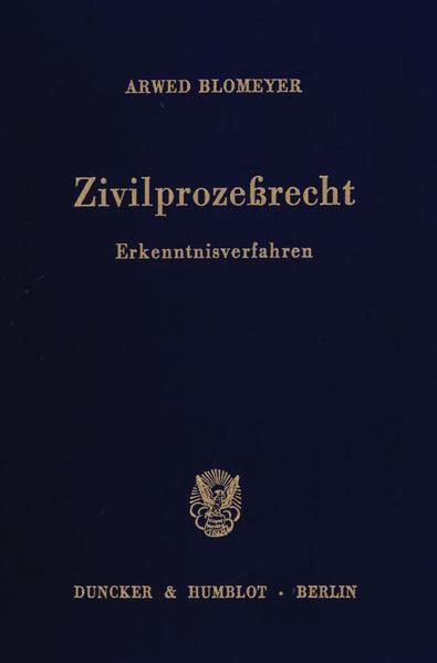 Zivilprozessrecht: Erkenntnisverfahren (German Edition),Used