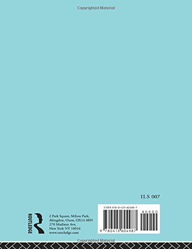 Key Problems Of Sociological Theory (International Library Of Sociology),Used