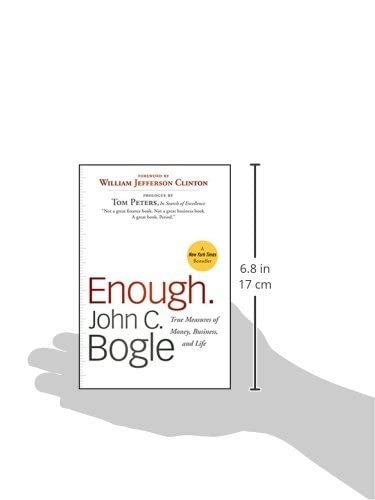 Enough: True Measures of Money, Business, and Life,Used